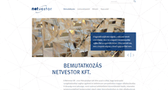 Desktop Screenshot of netvestor.hu
